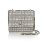 VARENNE QUAD XS – SUEDE W HONEYCOMB CRYSTALS – SILVER SILVER