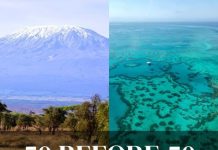 My 50 Before 50 Travel Bucket List